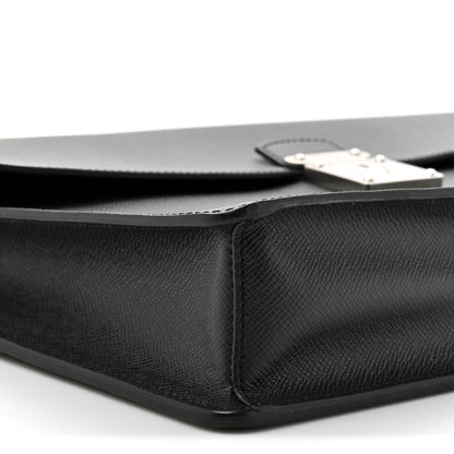 Louis Vuitton Taiga Neo Robusto 2 Compartment Briefcase Black 9 of 12