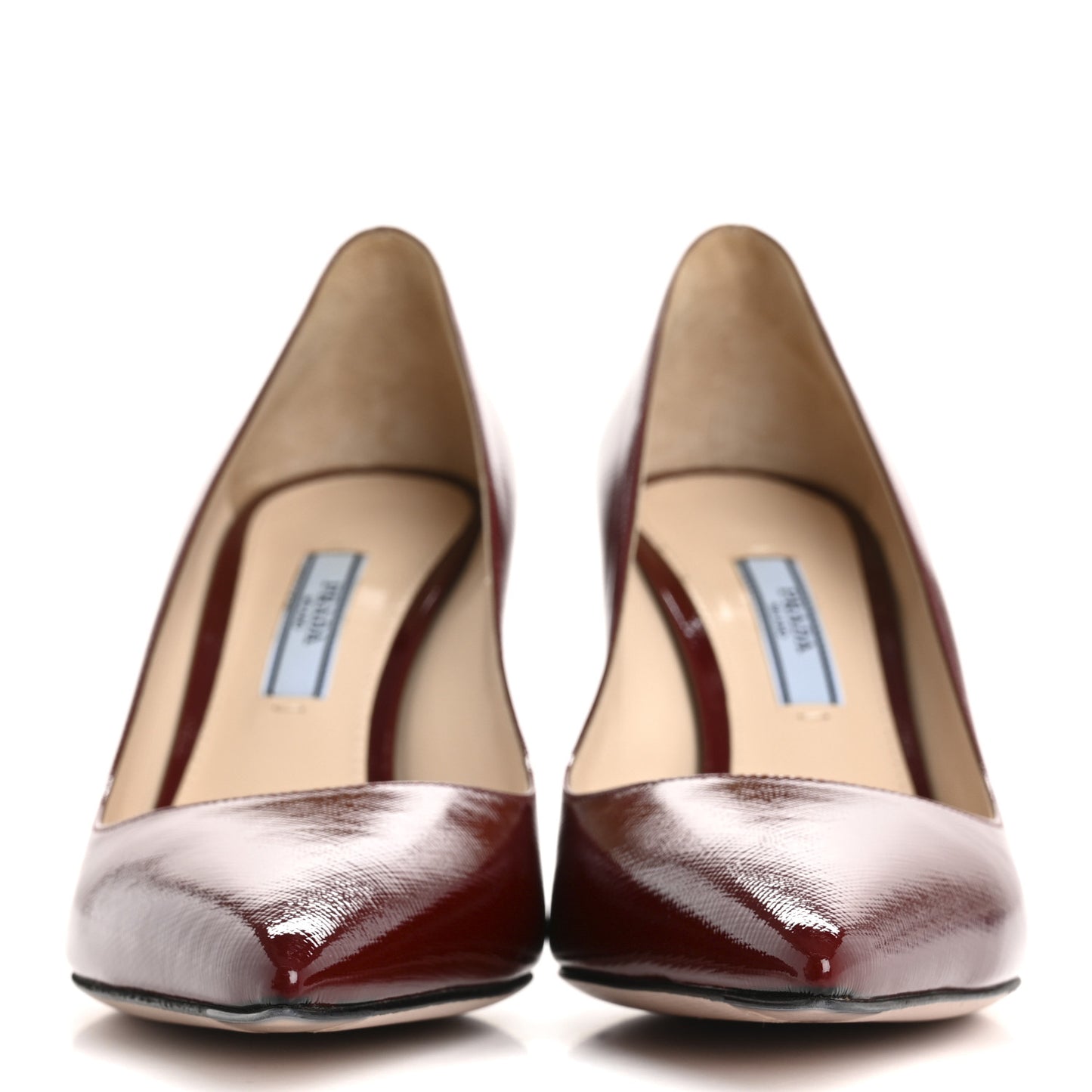 Saffiano Vernice Pumps 36.5 Rosso