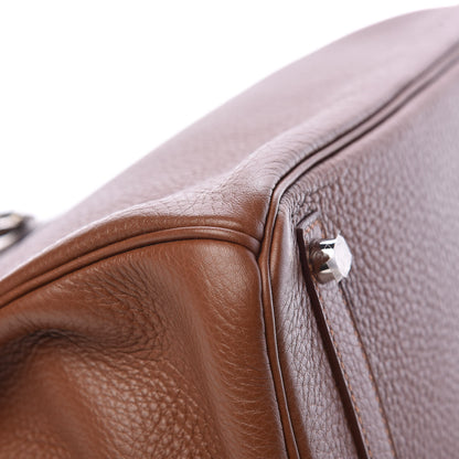 Hermes Taurillon Clemence Birkin 30 Marron D'Inde 11 of 14