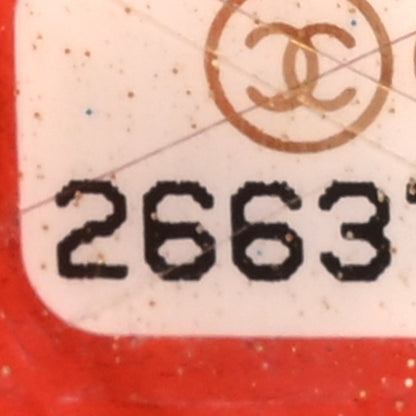 Chanel Lambskin Quilted Large 31 Shopping Bag Orange Red 7 of 15