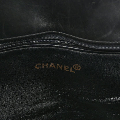 Chanel Lambskin Quilted Grand Shopping Tote GST Black 6 of 10
