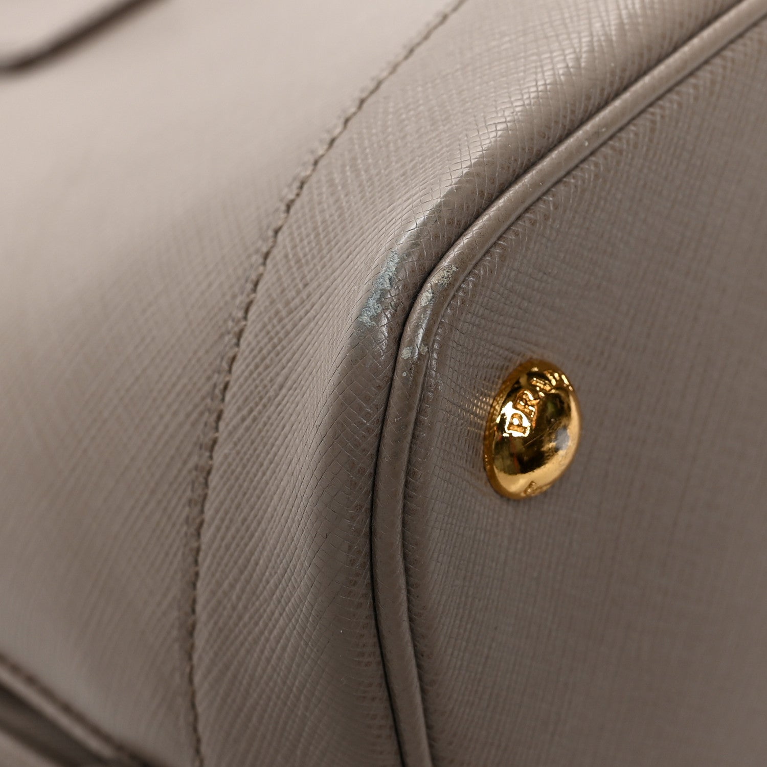 Prada Saffiano Lux Open Promenade Tote Argilla 11 of 19