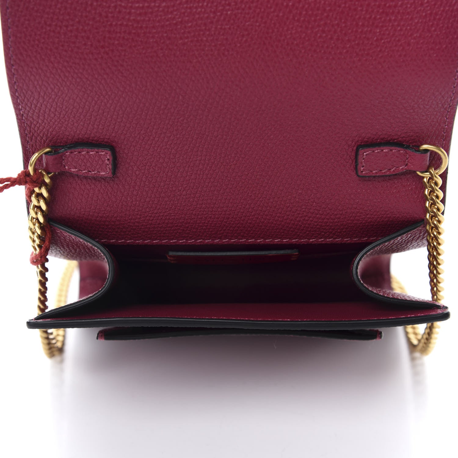 Valentino Garavani Grainy Calfskin VLogo Crossbody Bag Raspberry 5 of 10