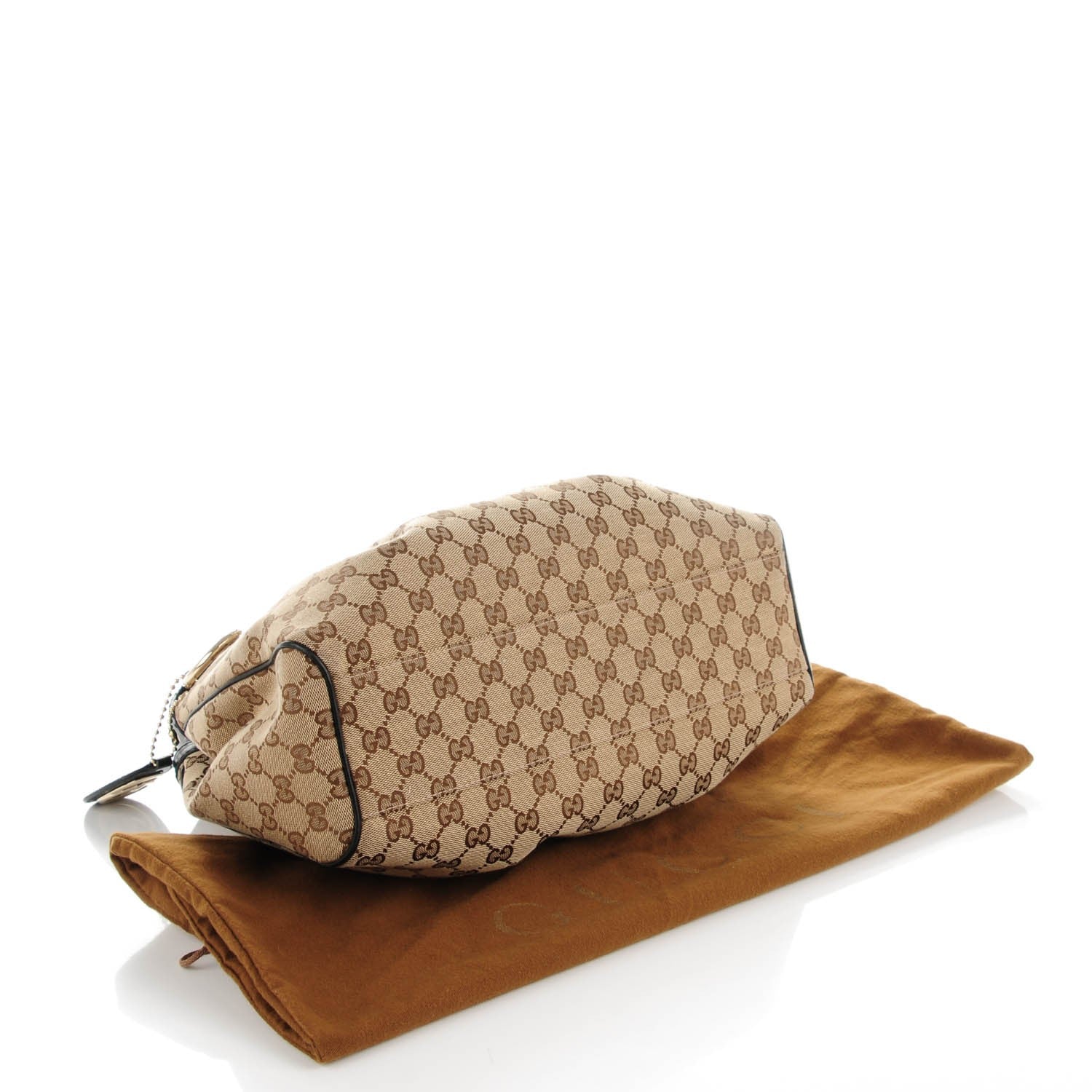 Gucci Monogram Medium Sukey Tote Beige Ebony Black 4 of 7