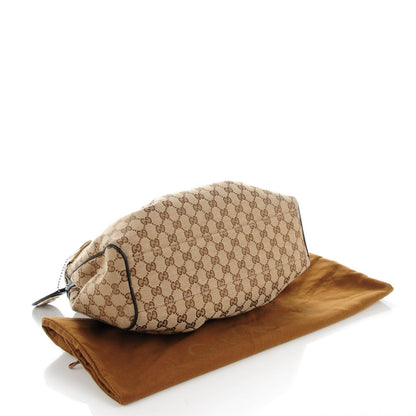 Gucci Monogram Medium Sukey Tote Beige Ebony Black 4 of 7