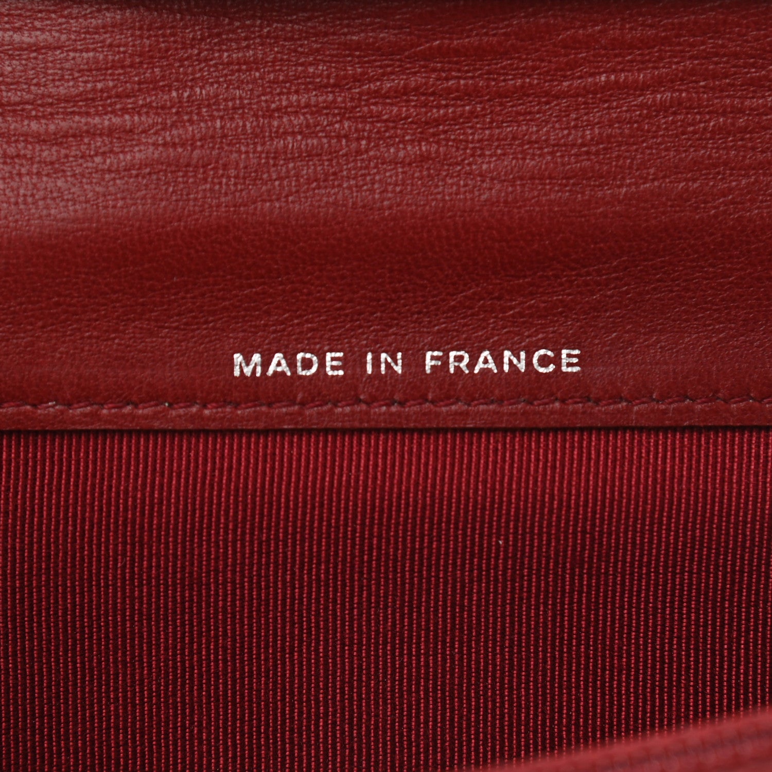 Chanel Lambskin Quilted Yen Wallet Orange 7 of 8