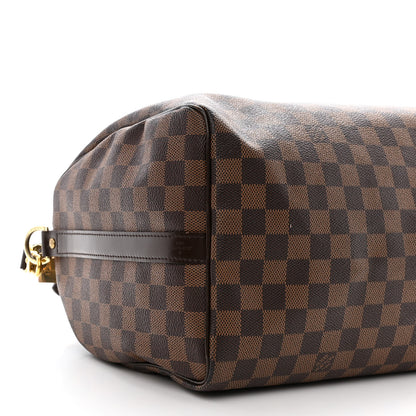 Louis Vuitton Damier Ebene Speedy Bandouliere 35 9 of 10