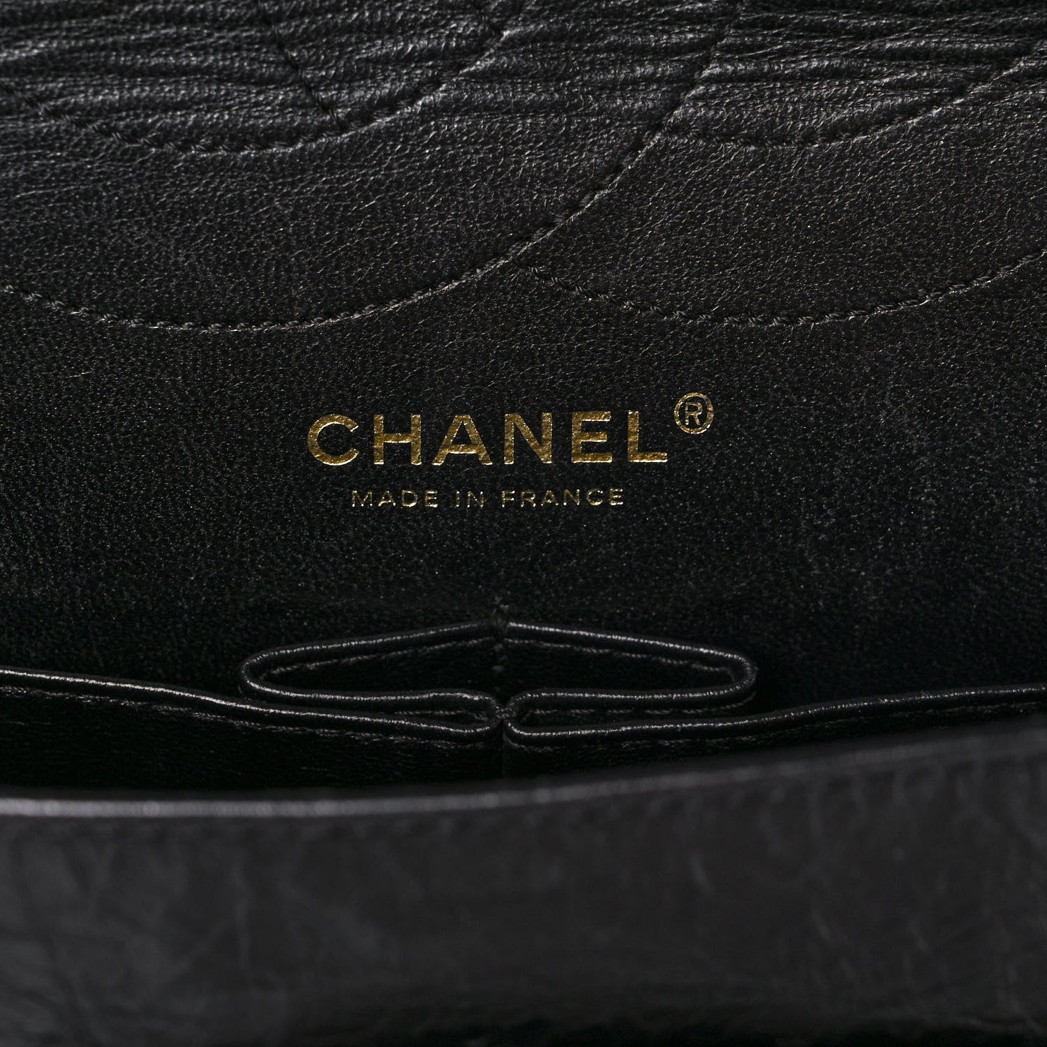 Chanel Aged Calfskin Quilted 2.55 Reissue 228 Flap Black 5 of 9
