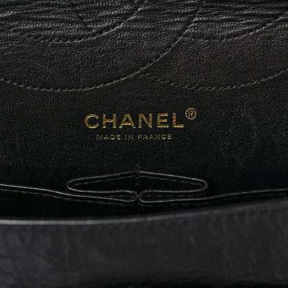 Chanel Aged Calfskin Quilted 2.55 Reissue 228 Flap Black 5 of 9