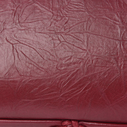 Chanel Calfskin Ultra Stitch Bowler Red 18 of 20