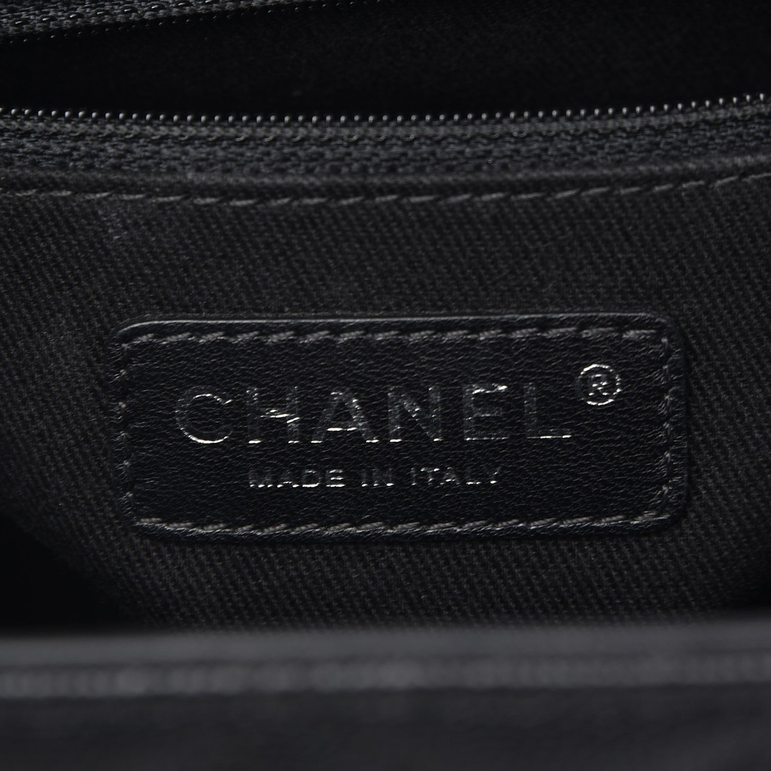 Chanel Caviar Quilted Medium CC Bucket Bag Black 7 of 10