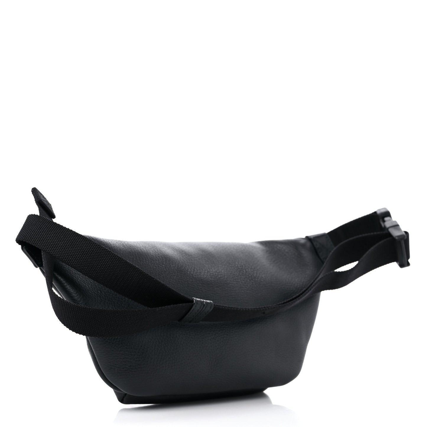 Smooth Calfskin Logo Everyday Beltpack XS Black White