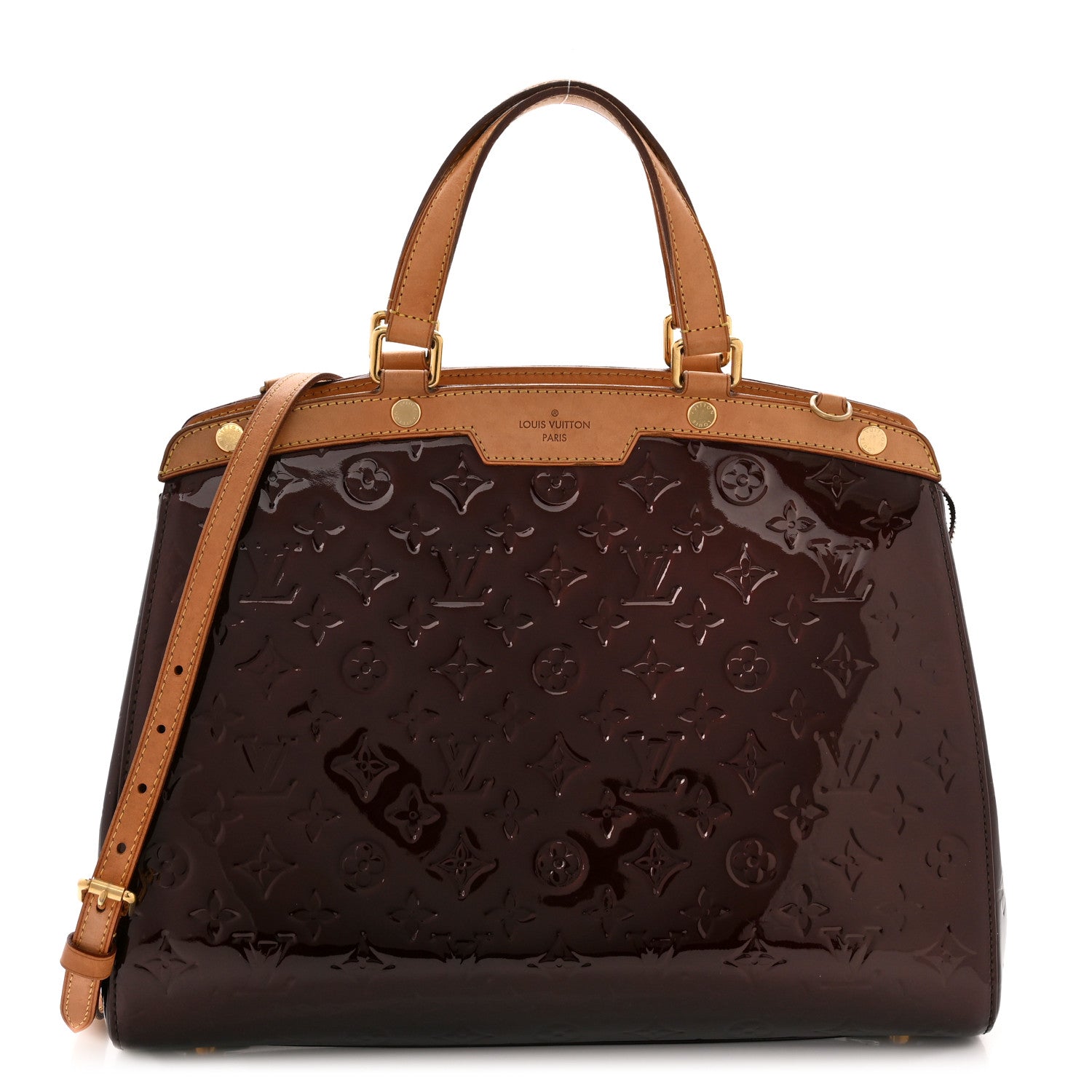 Louis Vuitton Vernis Brea GM Rouge Fauviste 1 of 10