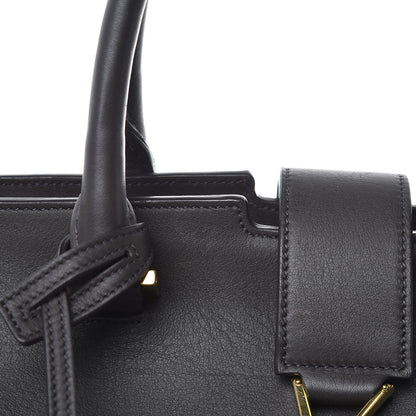 Saint Laurent Calfskin Medium Monogram Cabas Grey 13 of 13