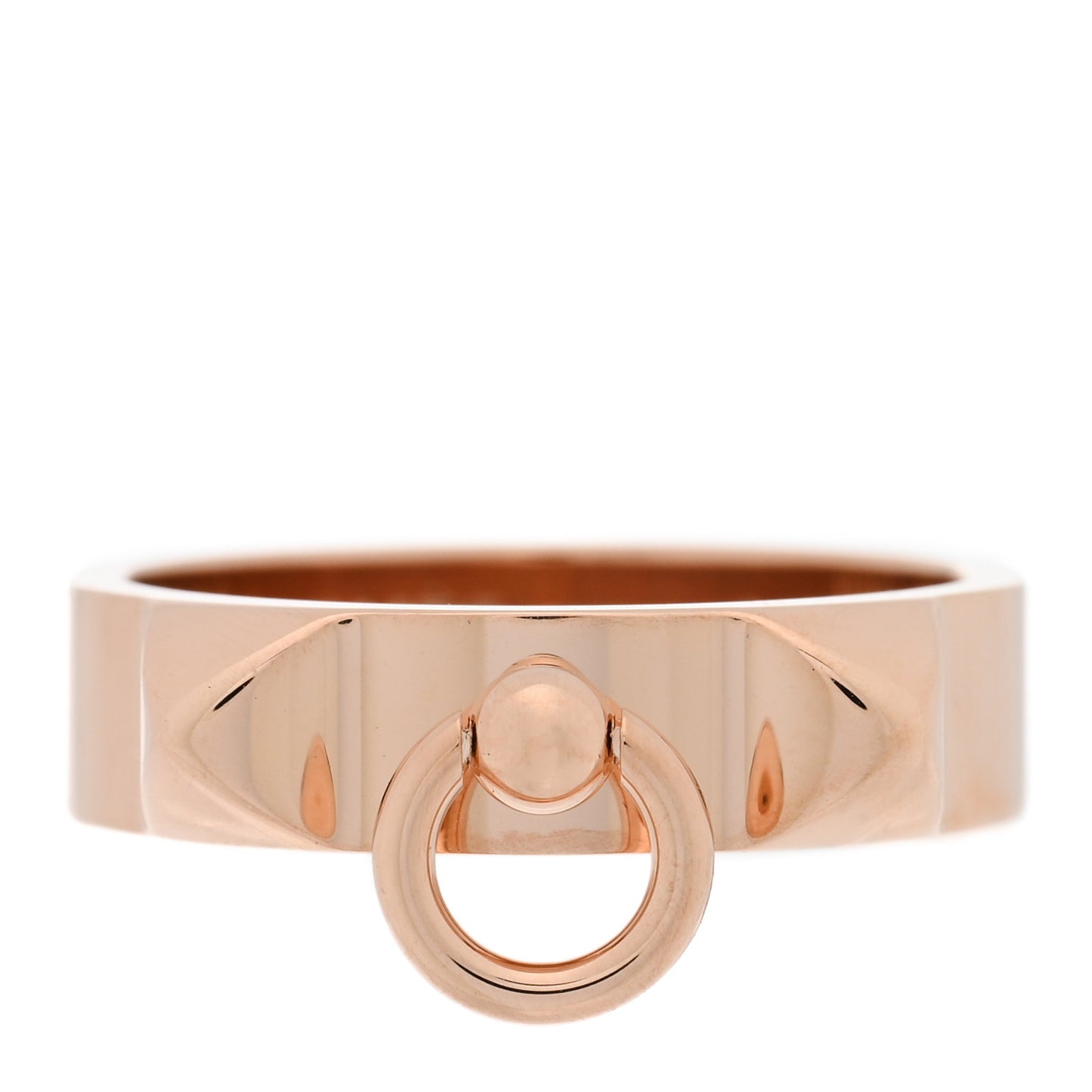 18K Rose Gold PM Collier De Chien Ring 53 6.5