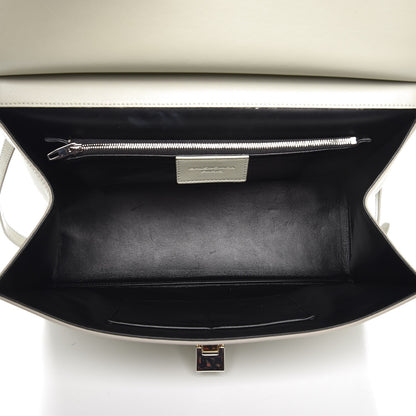 Balenciaga Smooth Calfskin Le Dix M Cartable Shoulder Bag Pearl Grey 6 of 12