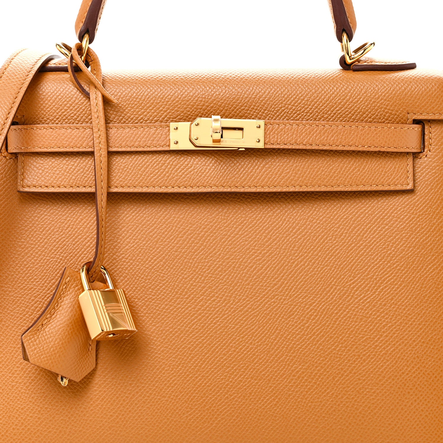 Hermes Epsom Kelly Sellier 25 Sesame 8 of 10