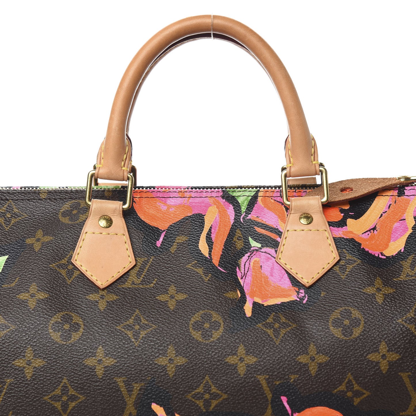Monogram Roses Speedy 30