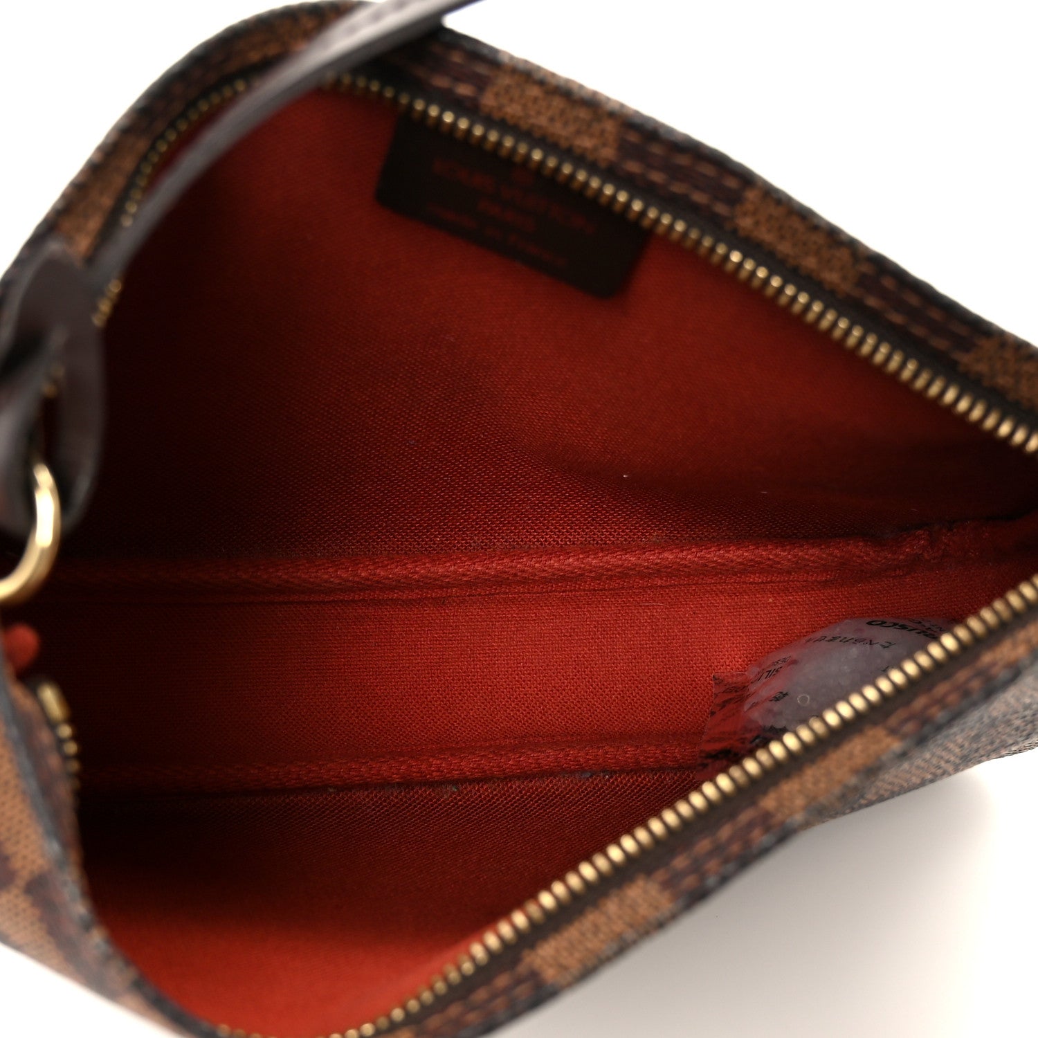Louis Vuitton Damier Ebene Navona Pochette Accessories 5 of 10