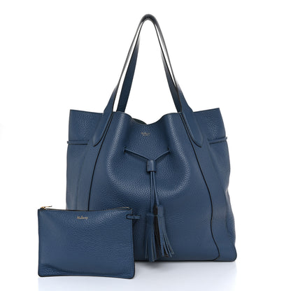 Mulberry Heavy Grain Calfskin Millie Tote Dark Blue 3 of 13