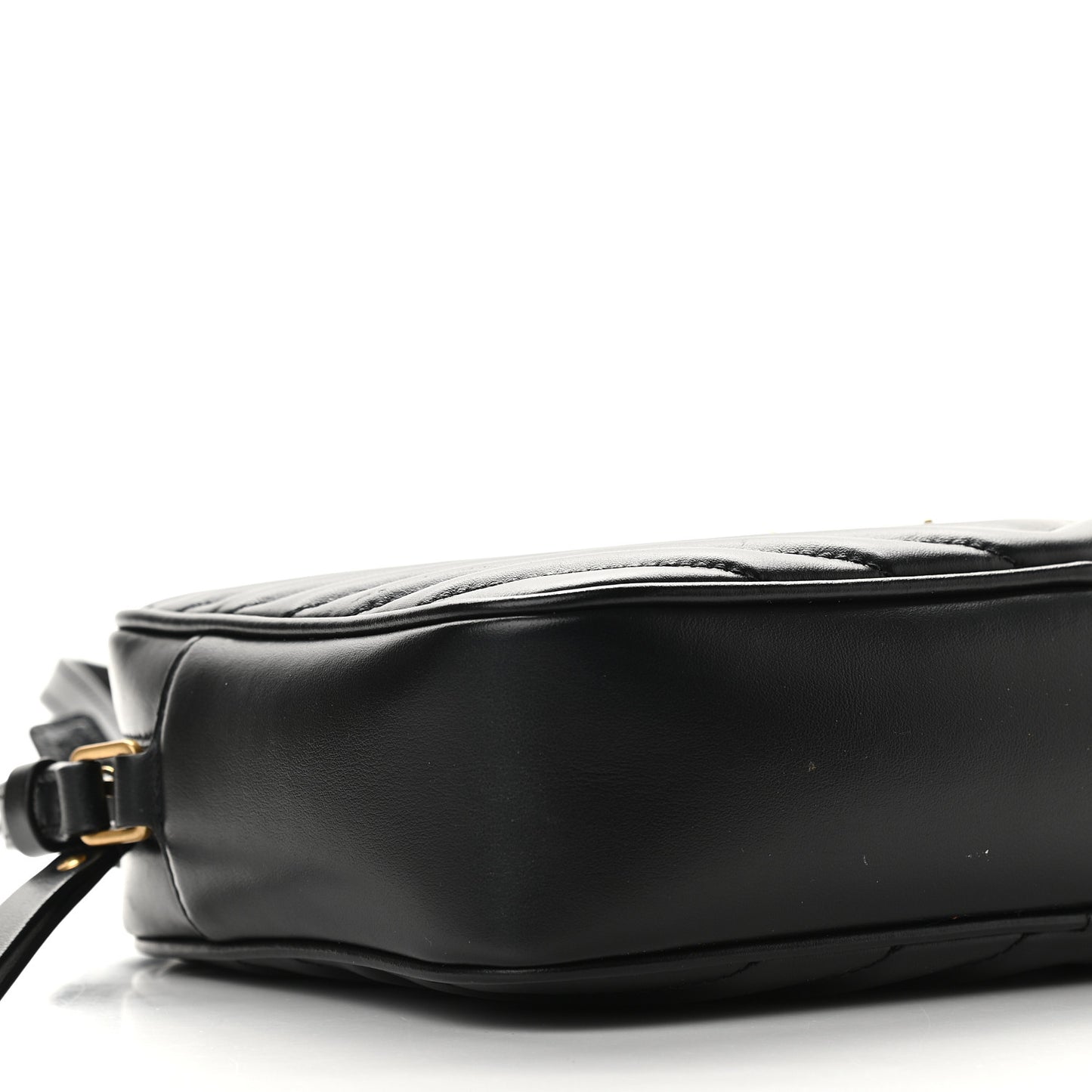 Calfskin Matelasse Monogram Lou Camera Bag Black