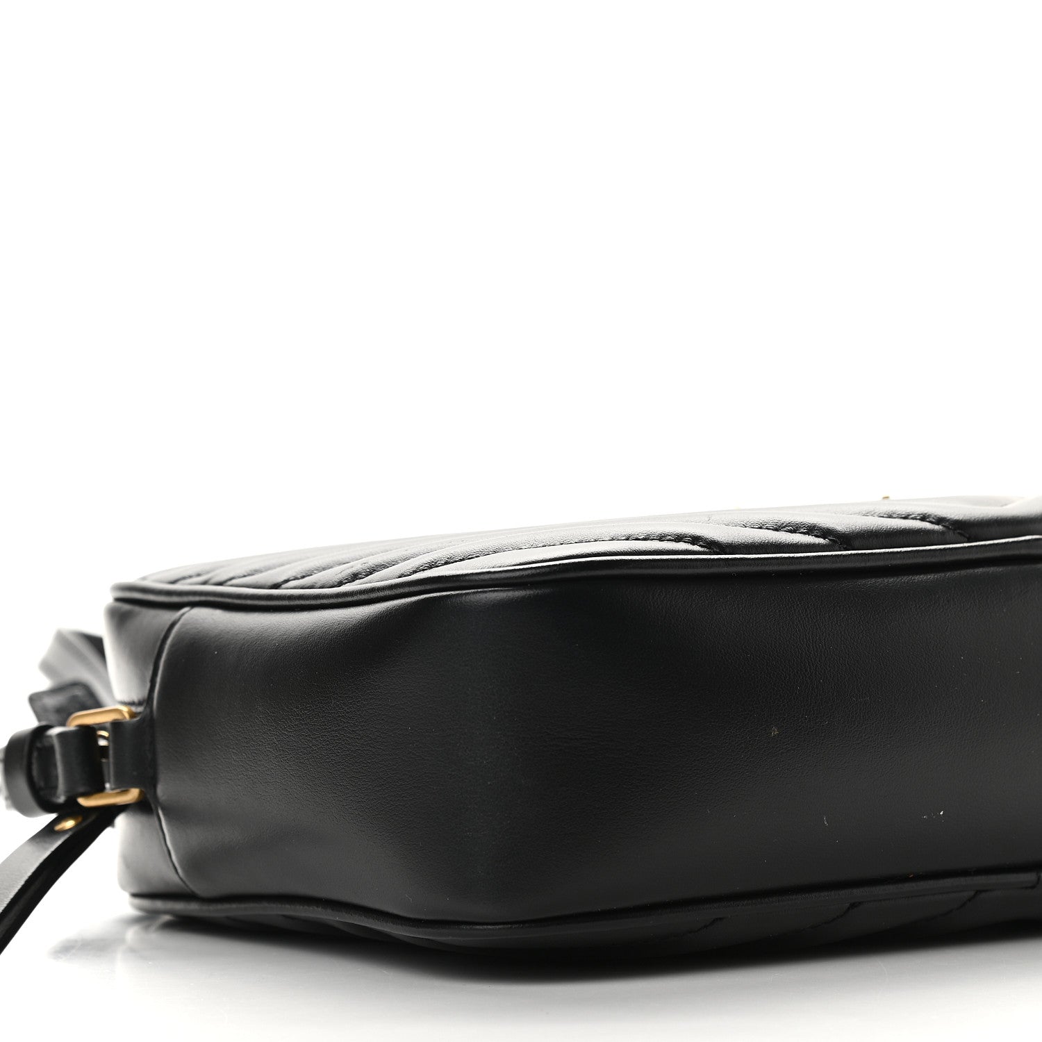 Saint Laurent Calfskin Matelasse Monogram Lou Camera Bag Black 8 of 9