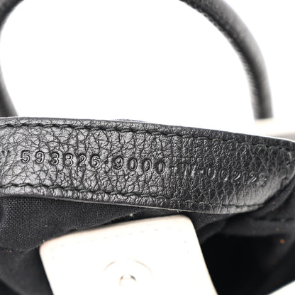 Balenciaga Squared Calfskin Logo Shopping Phone Holder Bag White 8 of 11