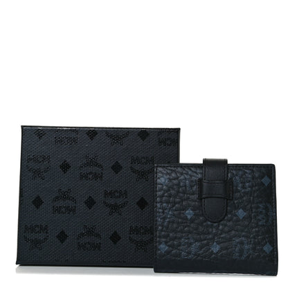 MCM Visetos Bi-Fold Wallet Black 8 of 8