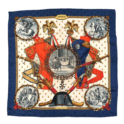 Hermes Silk Napoleon Scarf 90 1 of 5