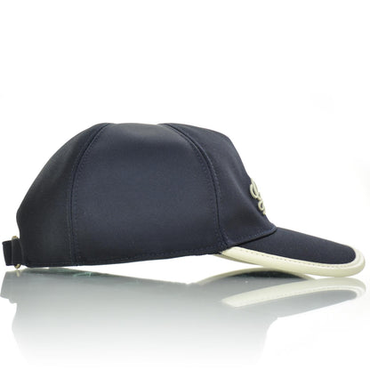 Gucci Script Baseball Hat XL Navy Blue 2 of 8