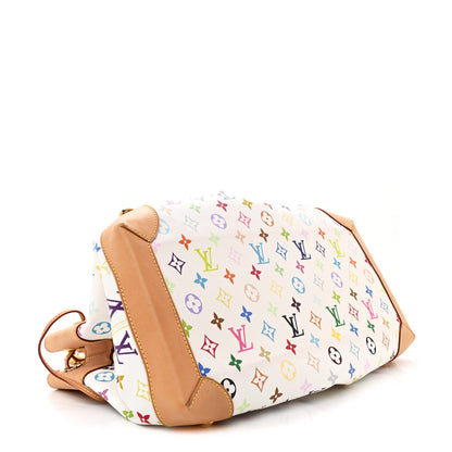 Louis Vuitton Monogram Multicolor Ursula White 4 of 13