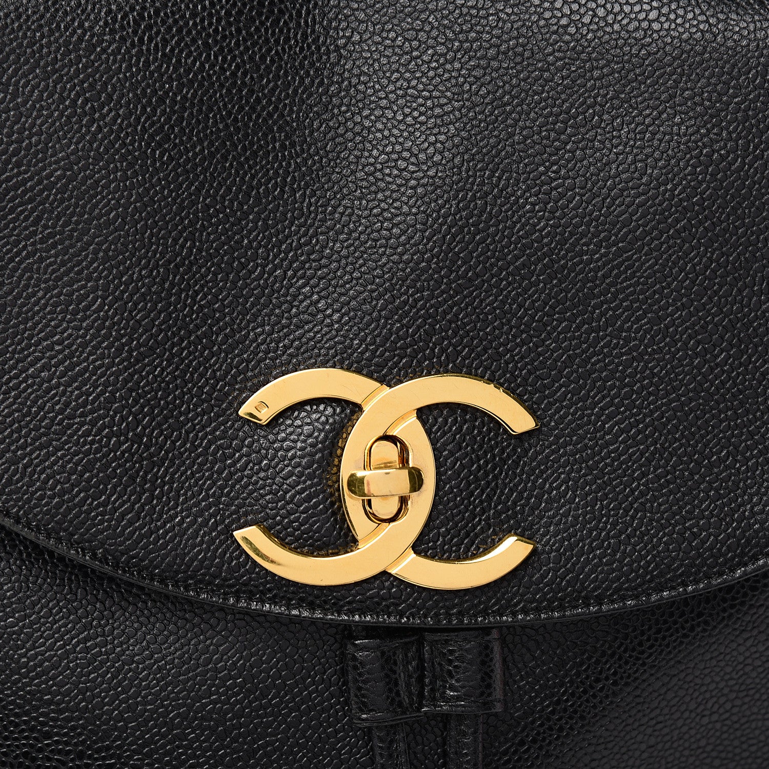 Chanel Caviar CC Backpack Black 11 of 11