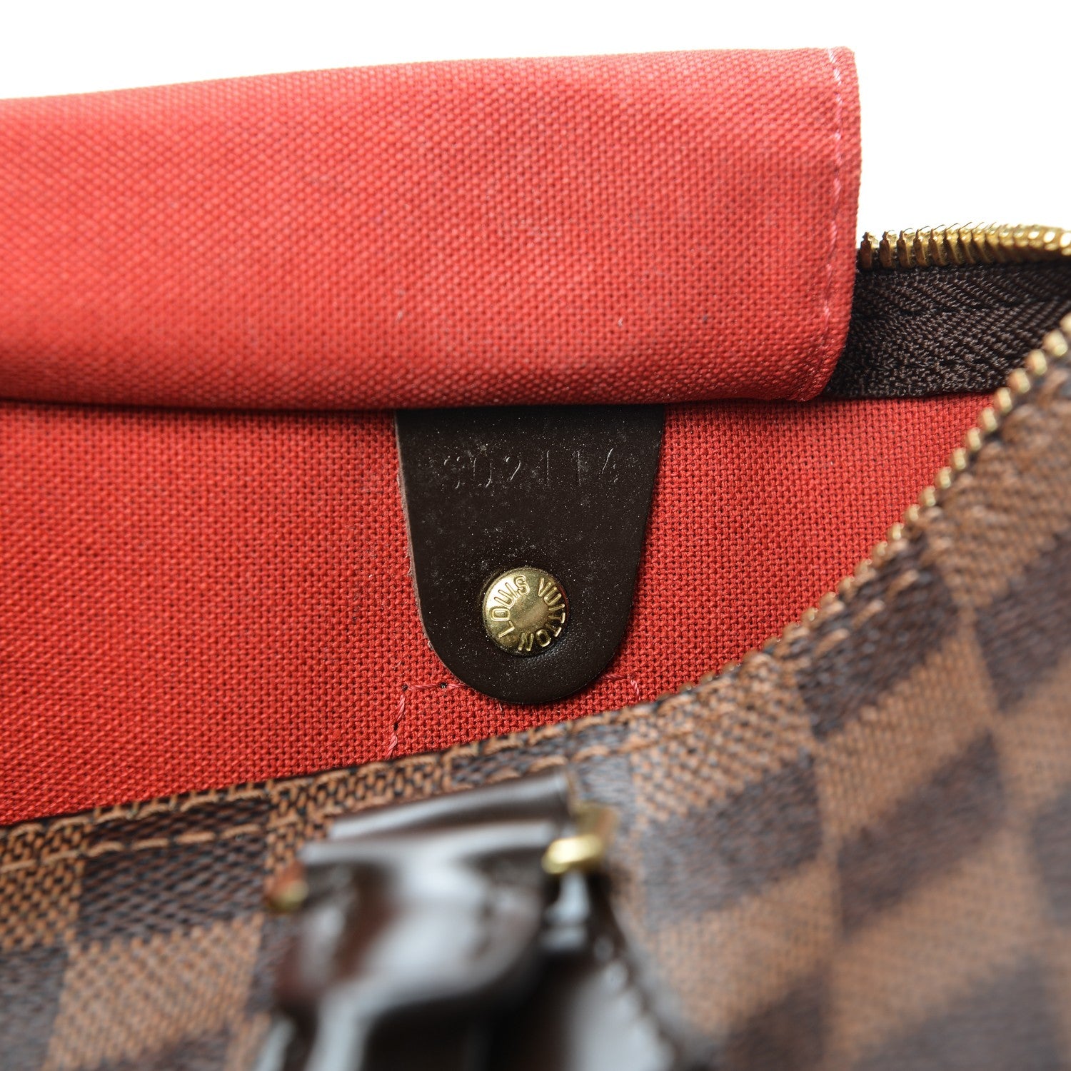 Louis Vuitton Damier Ebene Speedy Bandouliere 30 7 of 7