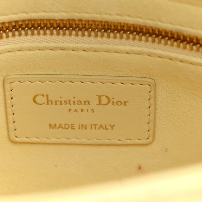 Christian Dior Lambskin Cannage Small My ABCDior Lady Dior Soft Yellow 6 of 16