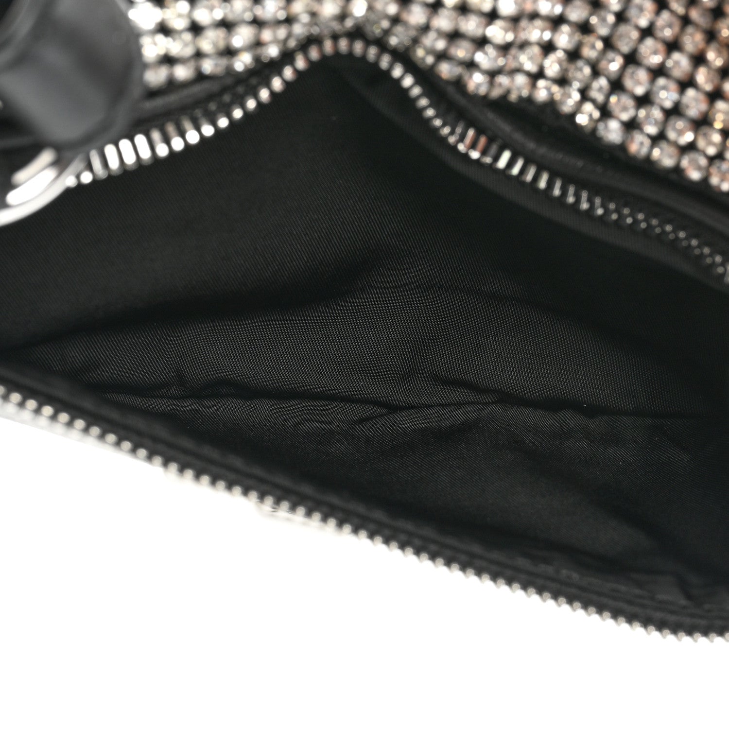 Alexander Wang Rhinestone Mesh Mini Attica Belt Bag Black 7 of 11