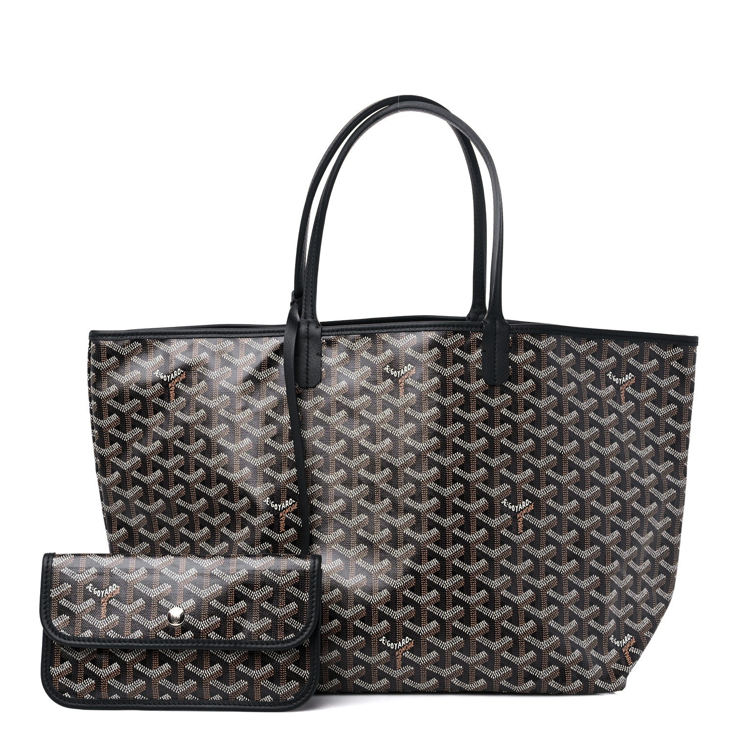 Goyard Goyardine Saint Louis PM Black 1 of 9
