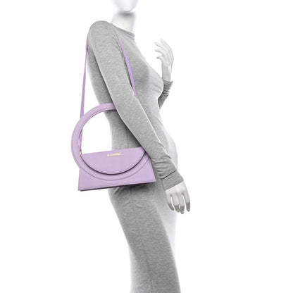 Jacquemus Nubuck Le Sac Rond Lilac 3 of 9