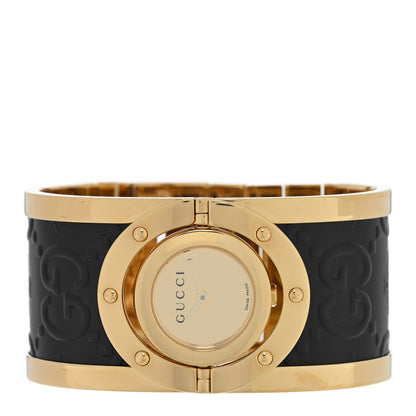 Gucci Stainless Steel Calfskin 33mm Twirl Quartz Watch 2 of 5