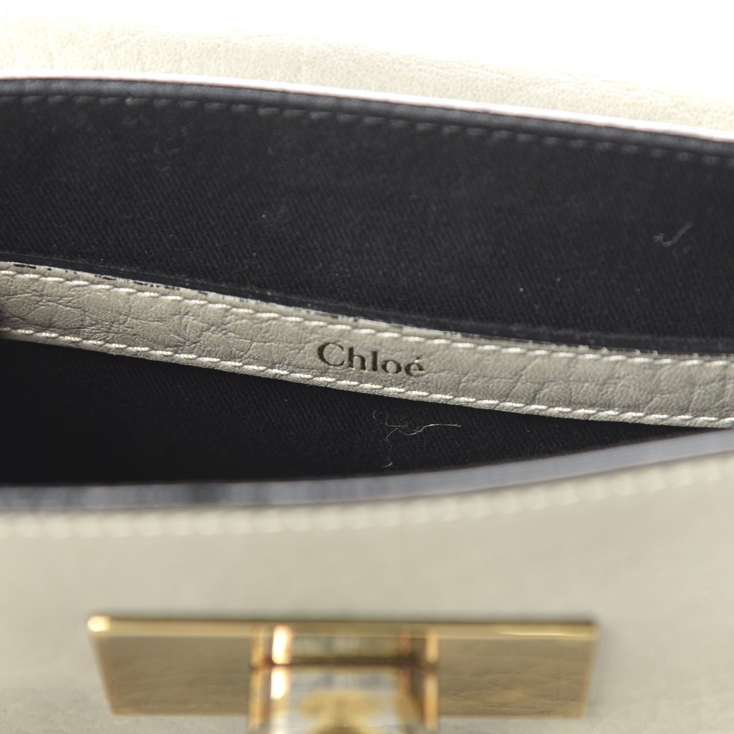 Chloe Grained Calfskin Small Sally Flap Bag Baobab Green 8 of 9