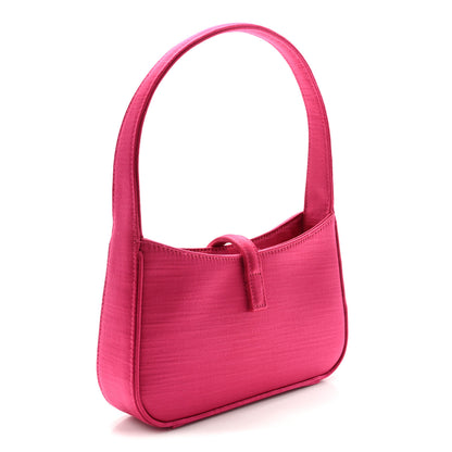 Saint Laurent Satin Le 5 A 7 Mini Hobo Guava Pink 3 of 10