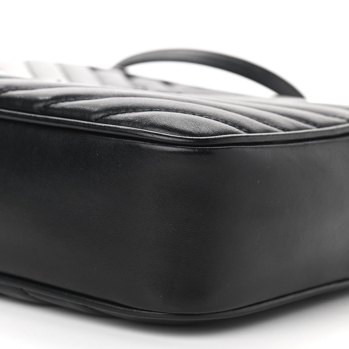 Calfskin Matelasse Monogram Lou Camera Bag Black