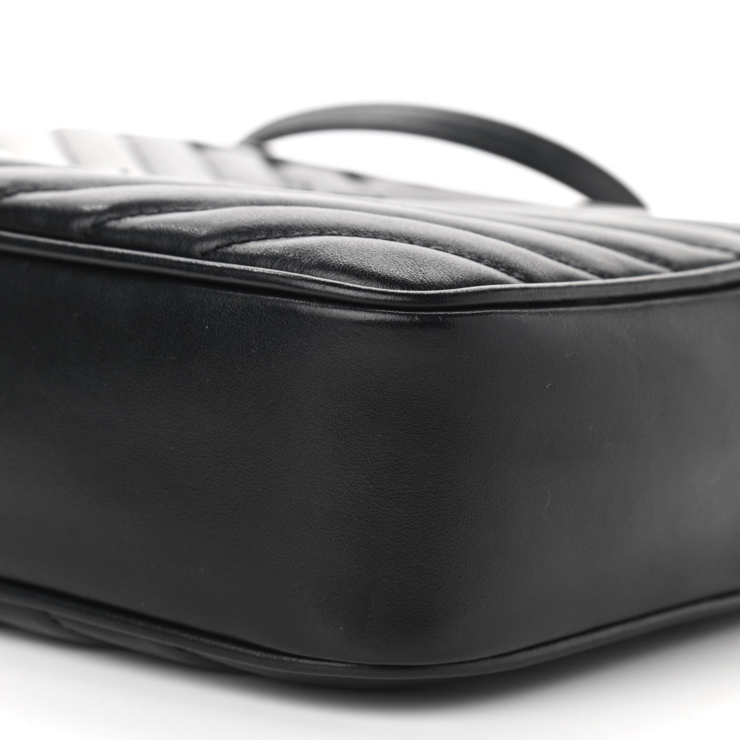 Saint Laurent Calfskin Matelasse Monogram Lou Camera Bag Black 6 of 10