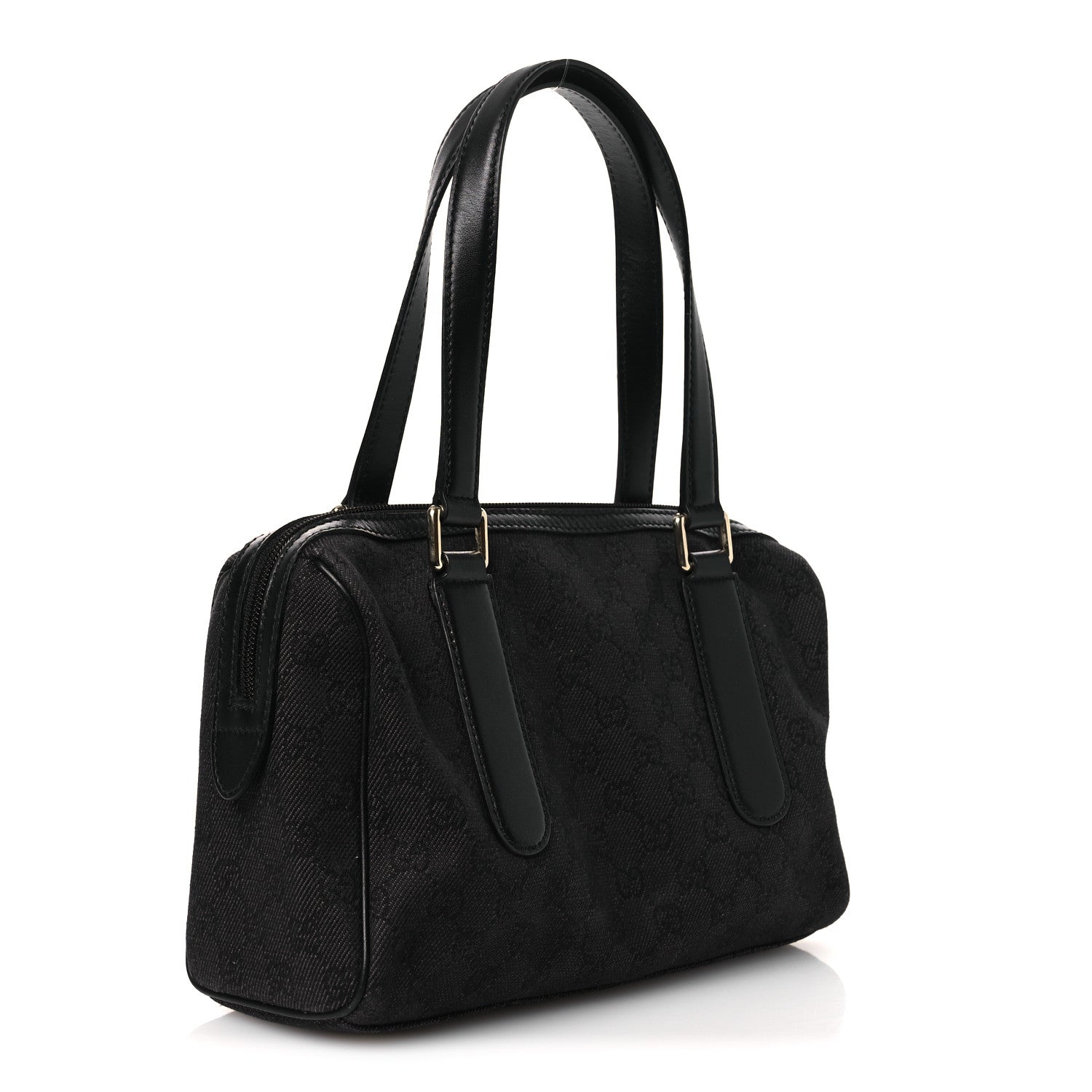 Gucci Monogram Small Boston Black 2 of 9