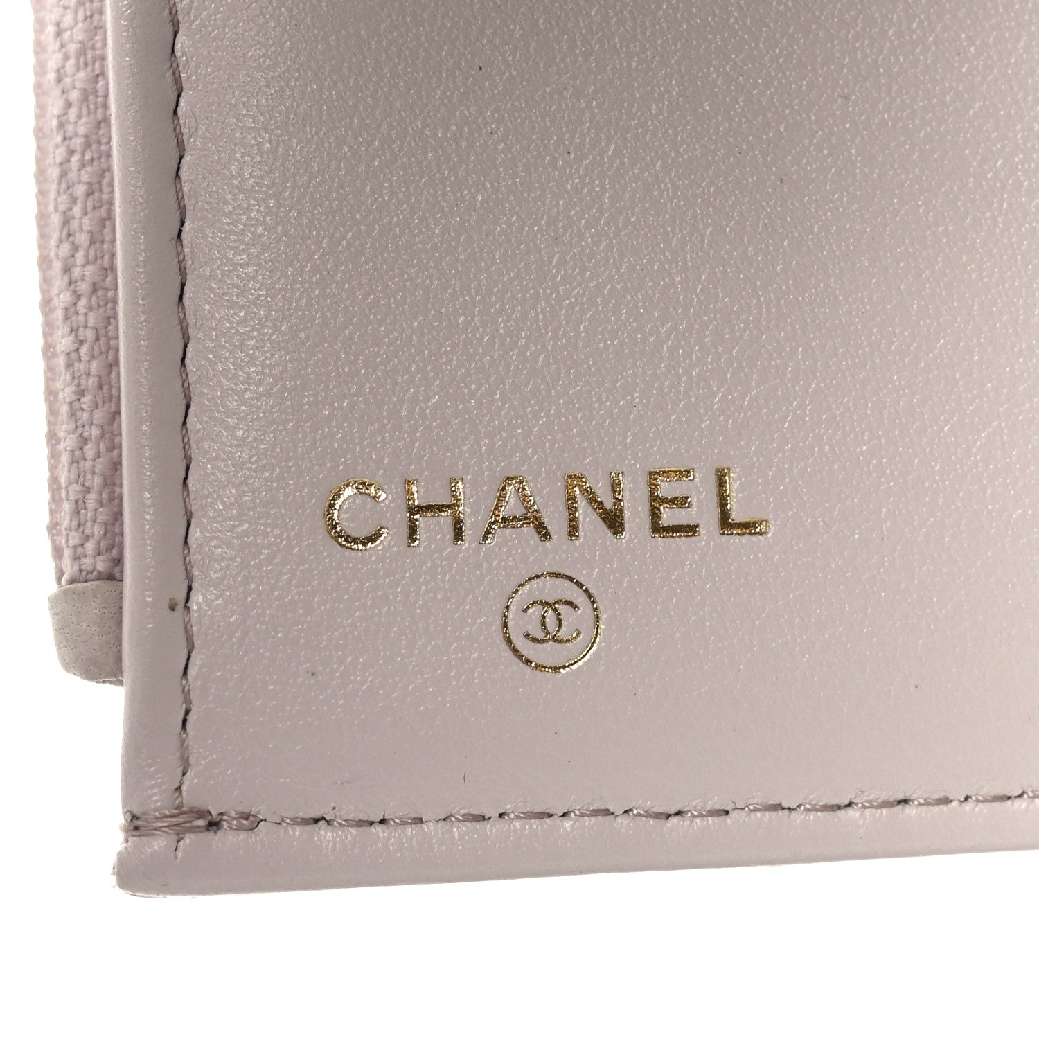 Chanel Goatskin Quilted Chanel 19 Small Flap Wallet Light Purple 6 of 10