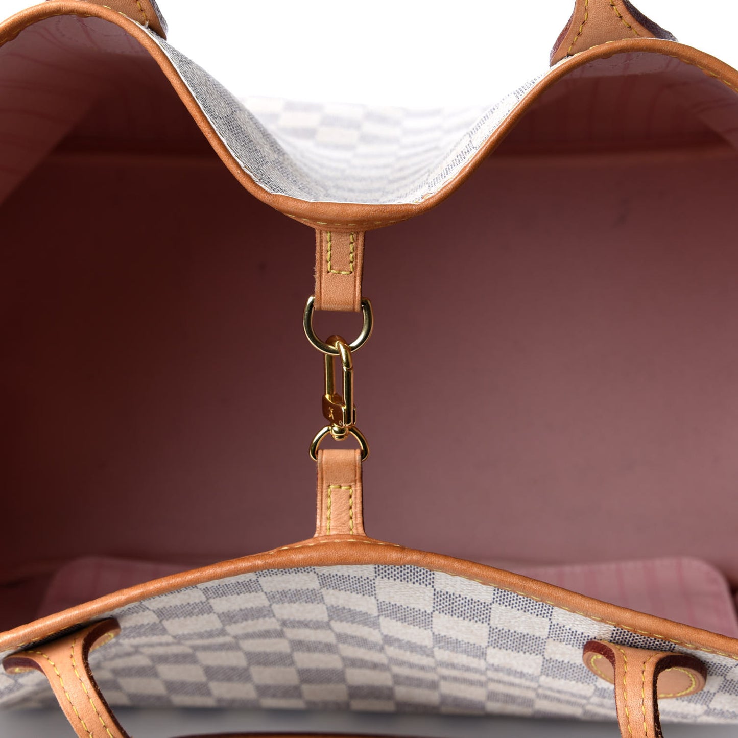 Damier Azur Neo Neverfull GM Rose Ballerine