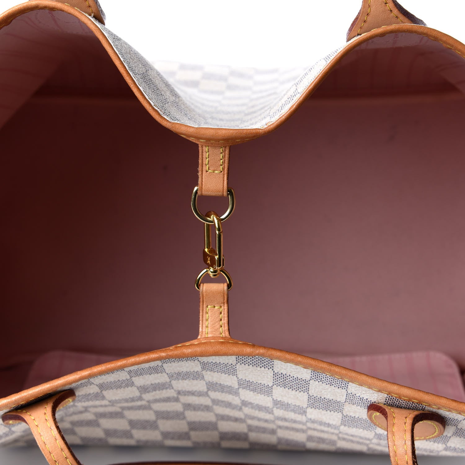 Louis Vuitton Damier Azur Neo Neverfull GM Rose Ballerine 5 of 10