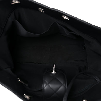 Chanel Calfskin Quilted Large Classic Shopping Tote Black 3 of 12
