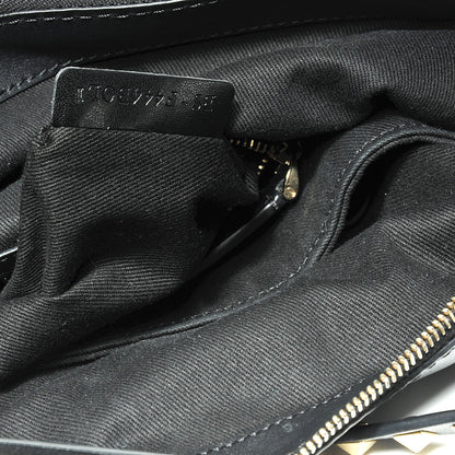 Valentino Garavani Vitello Small Rockstud Hobo Black 8 of 8
