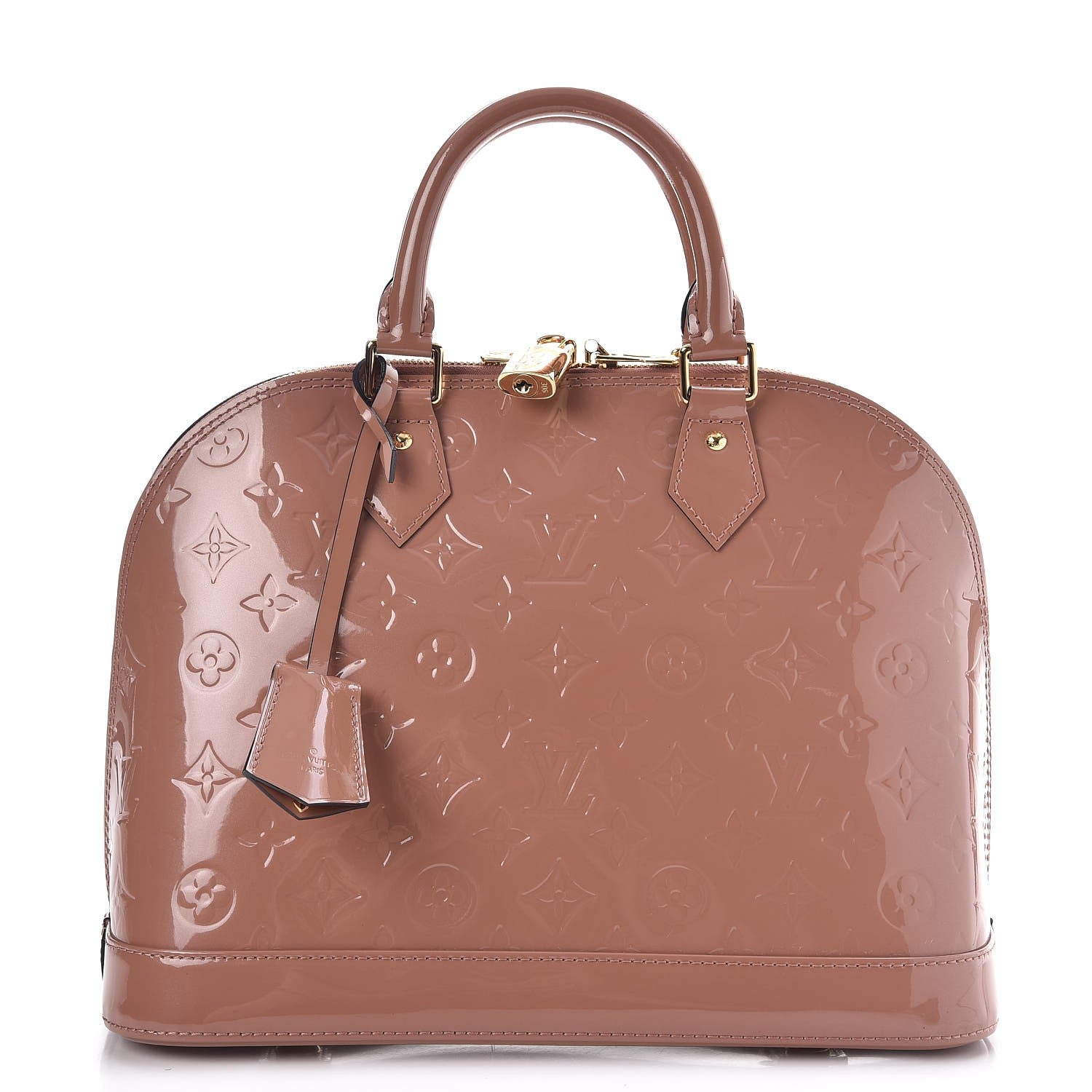 Louis Vuitton Vernis Alma PM Rose Velours 1 of 8
