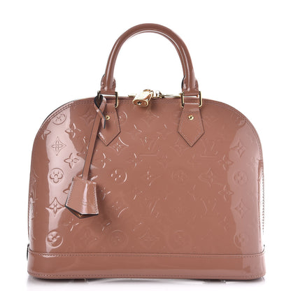 Louis Vuitton Vernis Alma PM Rose Velours 1 of 8